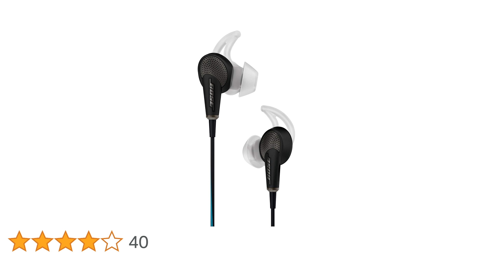 イヤホン Bose QuietComfort 20 QC20 Fone de Ouvido Bose Quietcomfort 20 QC20 (iOs) | Amazon.com.br